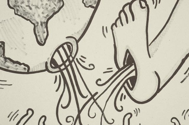 Keith Haring Limited Edition Print from "Against All Odds: 20 Drawings"