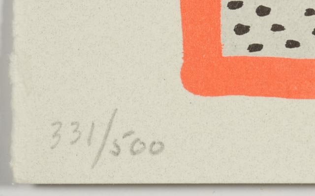 Keith Haring Limited Edition Print from "Against All Odds: 20 Drawings"