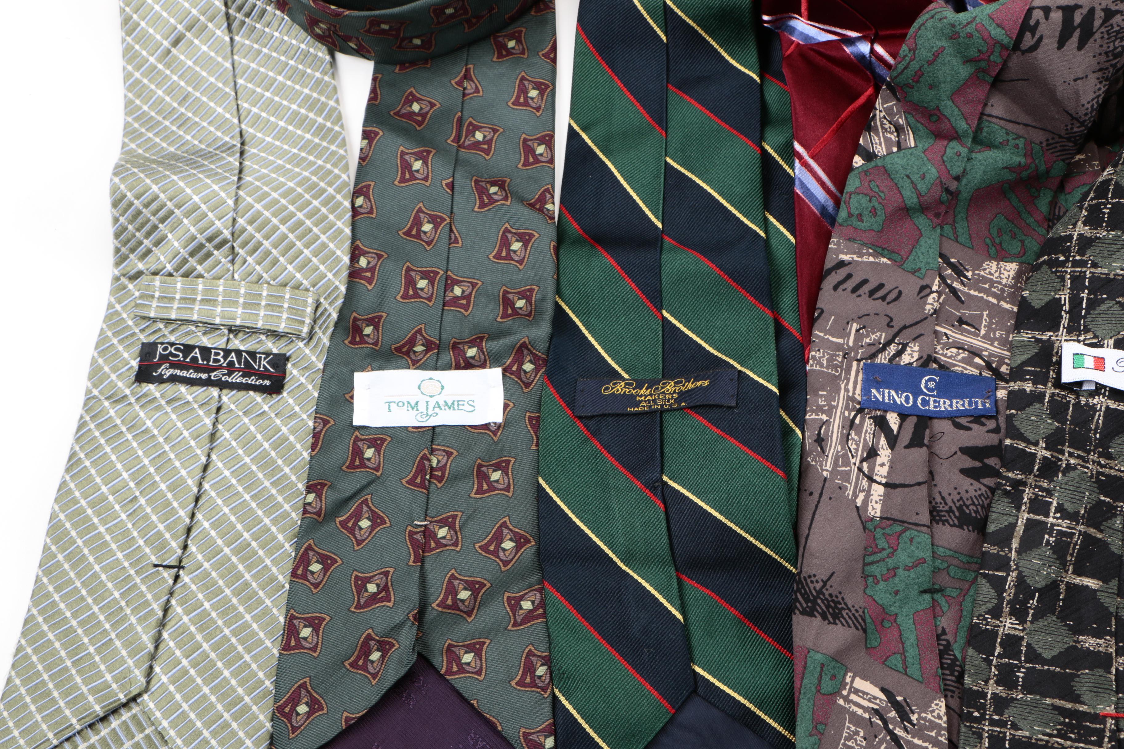 Men's Neckwear Including Hardy Amies