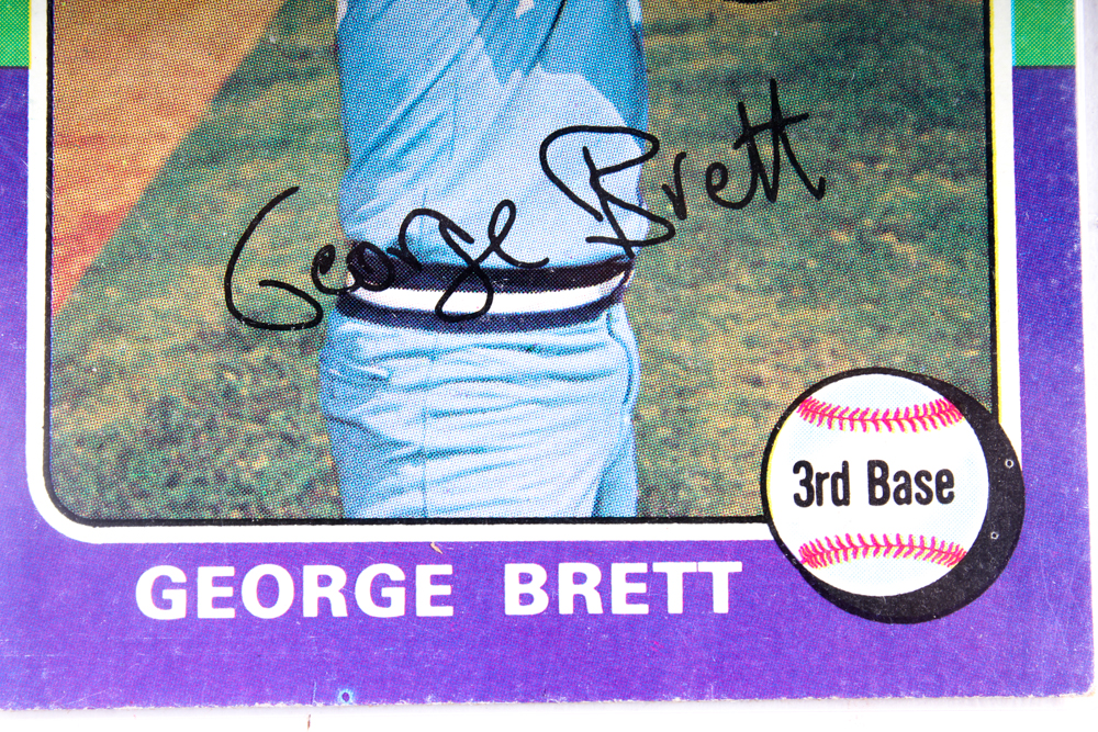 George Brett Kansas City Royals 1975 Topps Rookie #228 Card