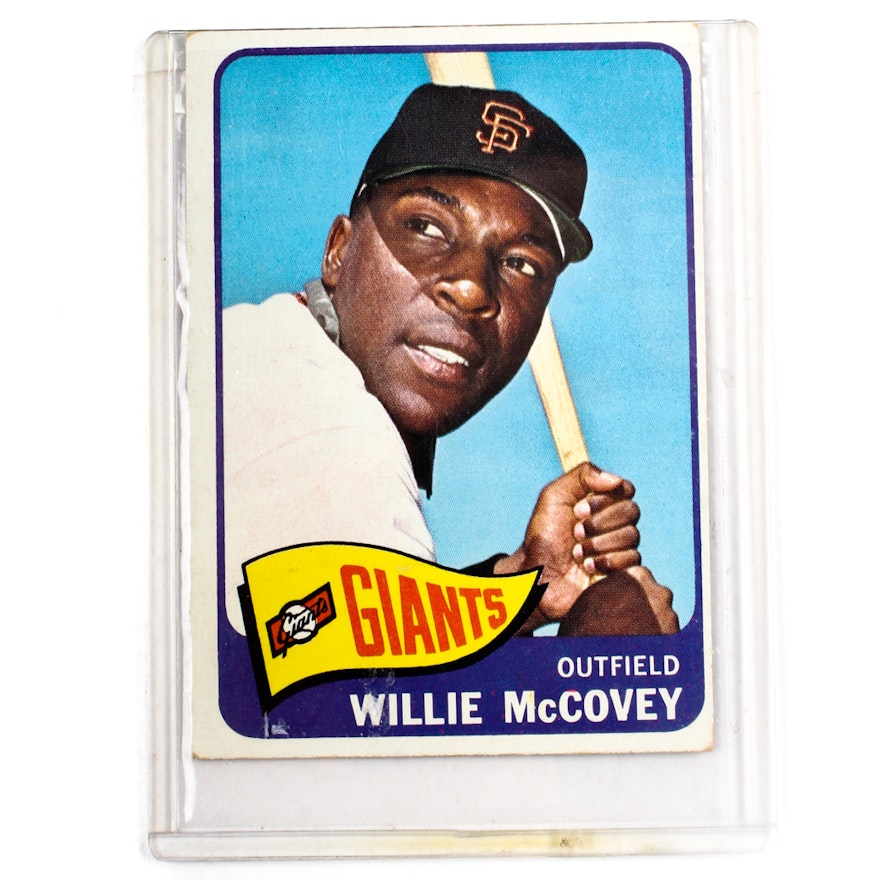 1965 Topps Willie McCovey Baseball Card