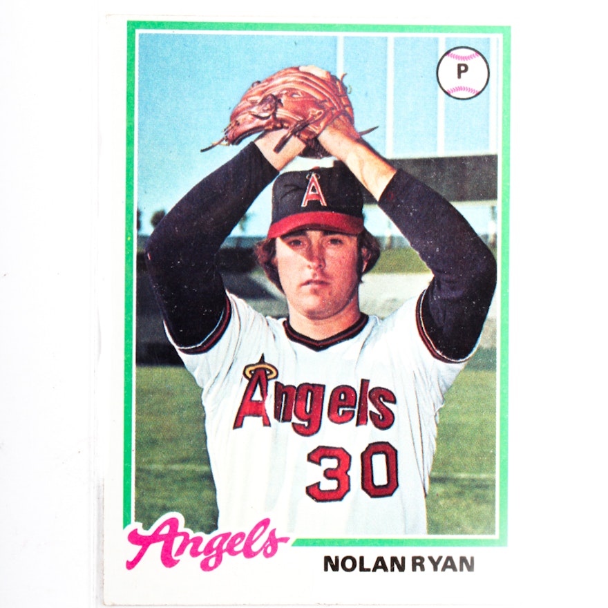 1978 Topps Nolan Ryan Baseball Card