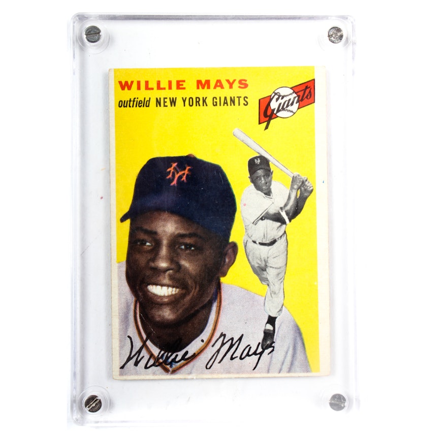 1954 Willie Mays Baseball Card