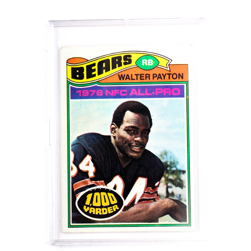 1977 Topps Walter Payton Chicago Bears #360 Football Card