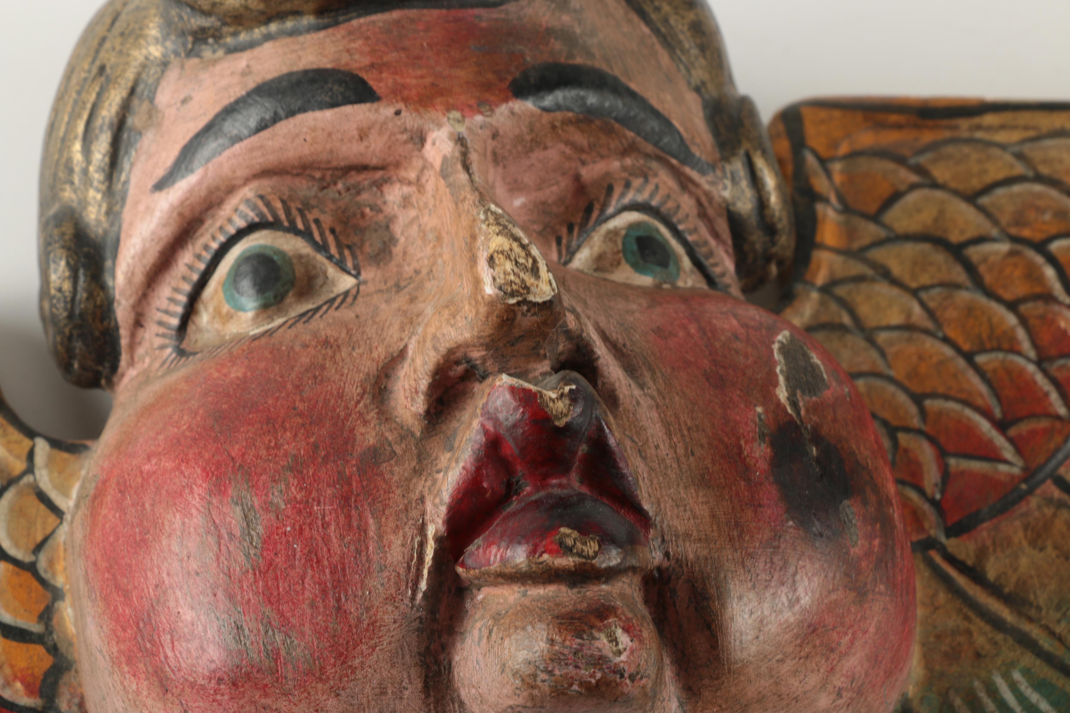 Mexican Folk Art Cherub Heads