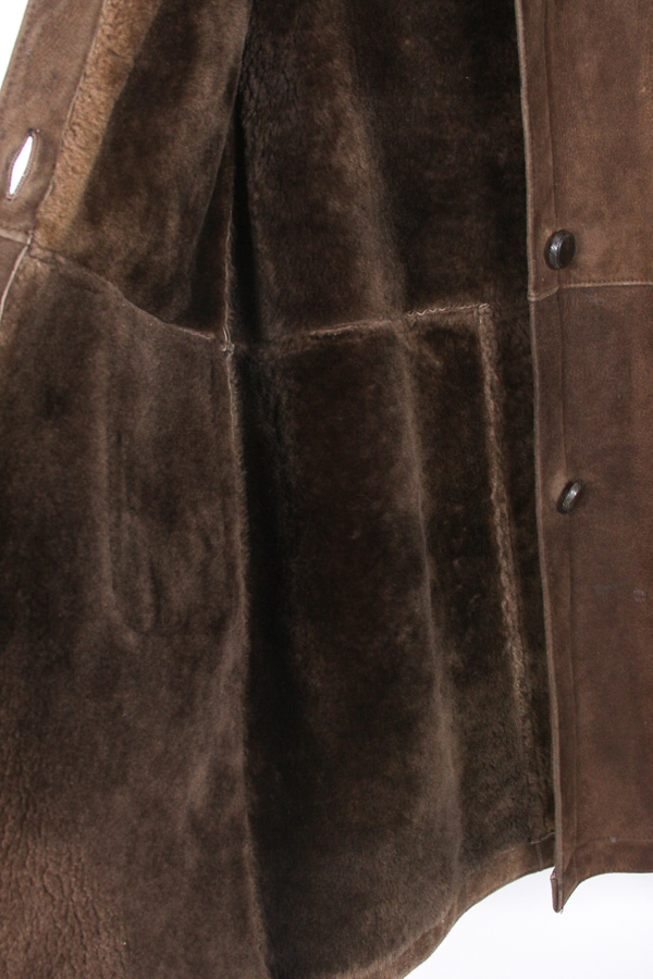Vintage Sheepskin Coat by HUC of Sweden