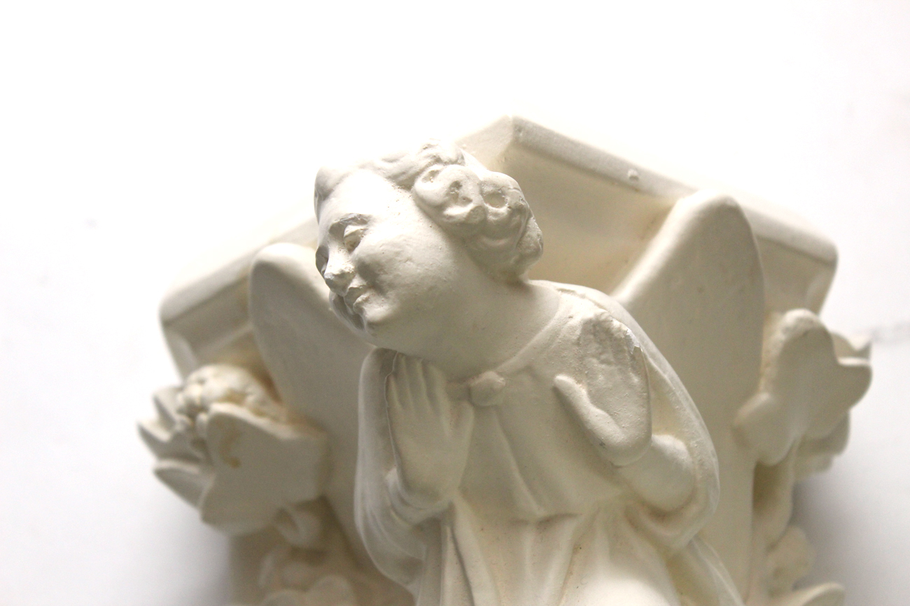 Plaster Angel Wall Shelf