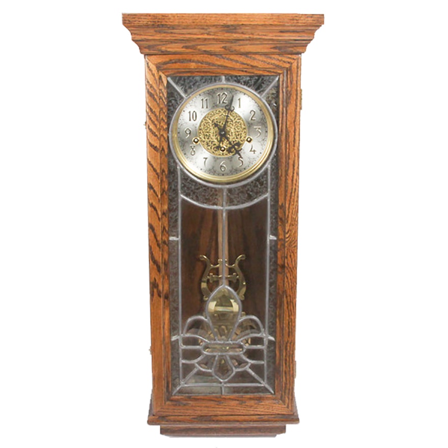 San Francisco Clock Company Wood Pendulum Wall Clock