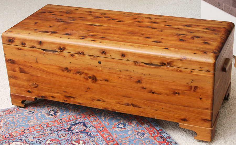 Vintage Roos Solid Cedar Chest