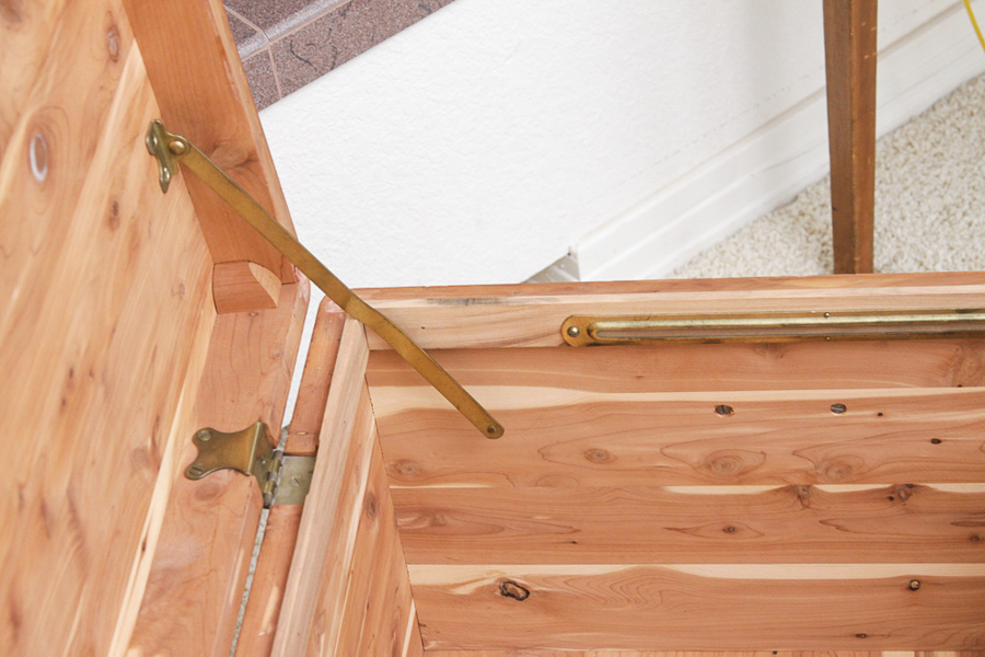 Vintage Roos Solid Cedar Chest