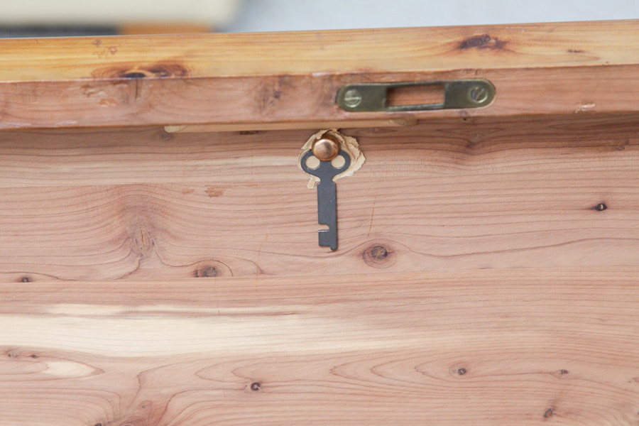 Vintage Roos Solid Cedar Chest