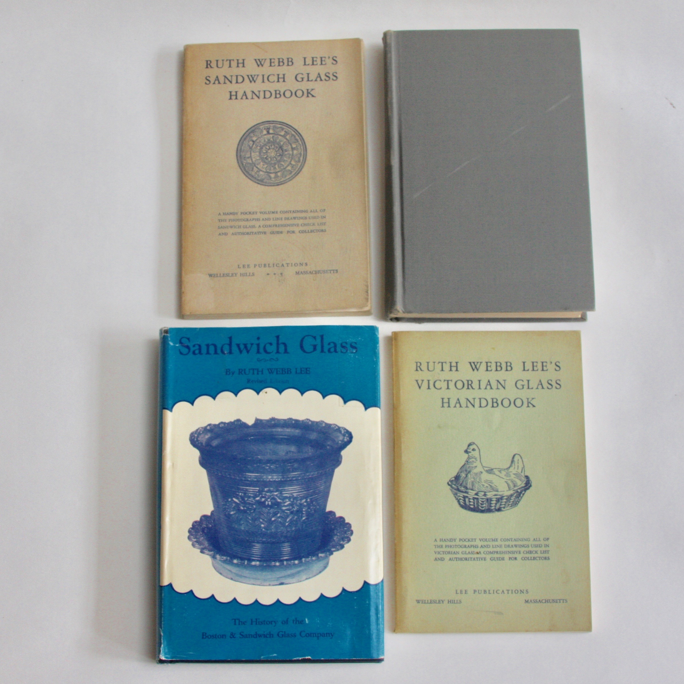 Sandwich Glass, American and European Pressed Glass, and Blown Glass Books