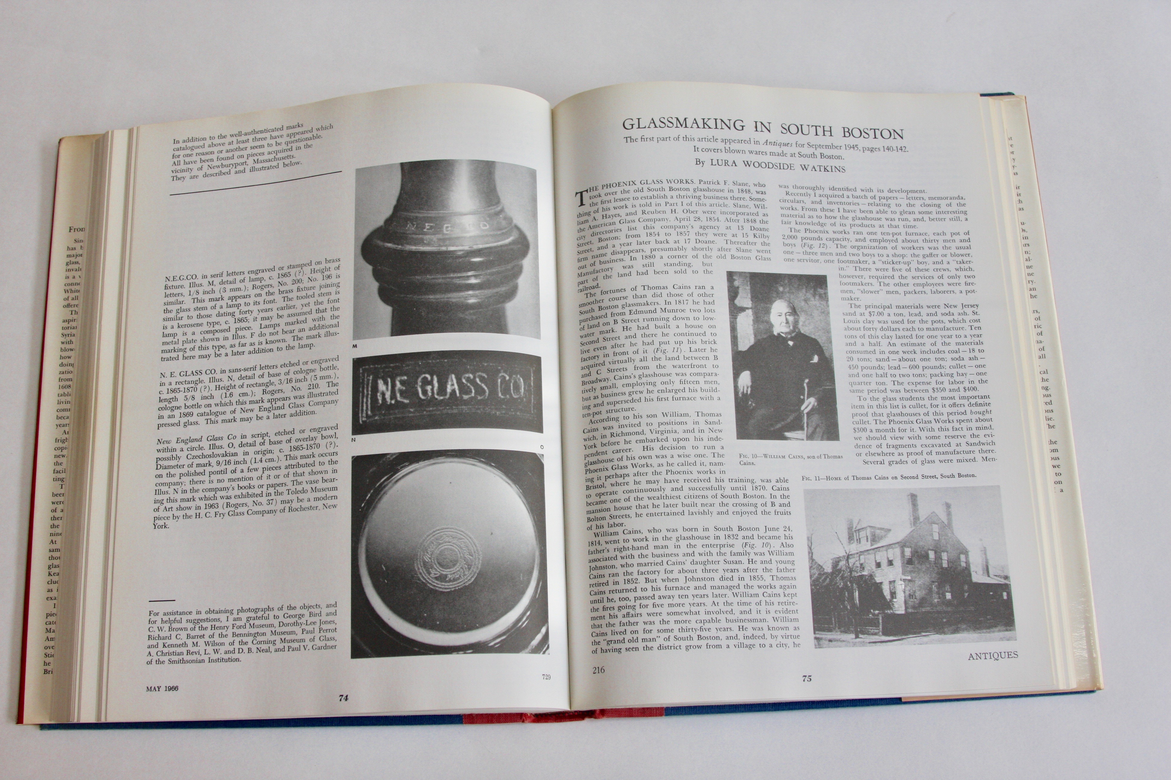 Sandwich Glass, American and European Pressed Glass, and Blown Glass Books