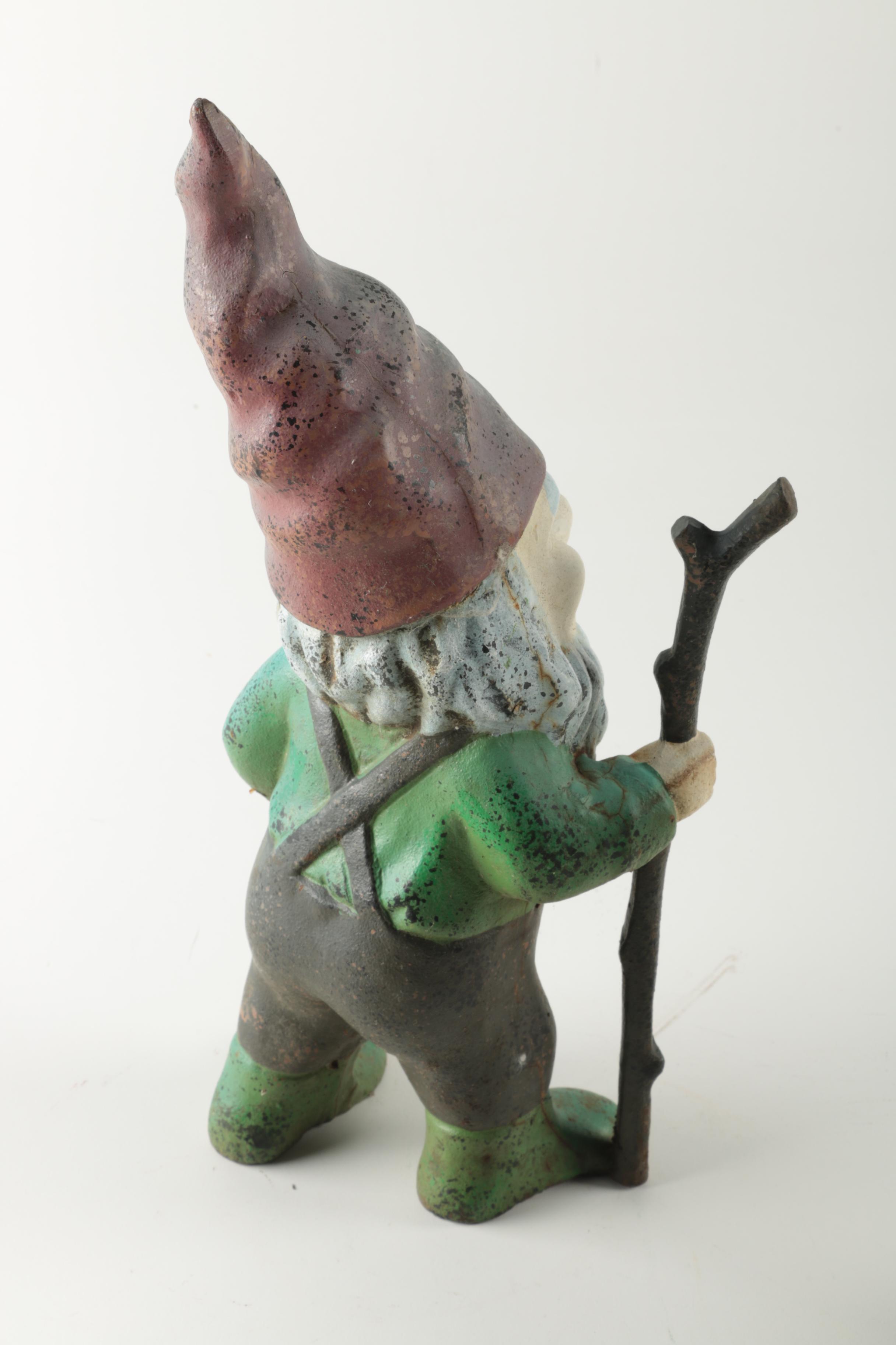 Cast Iron Garden Gnomes