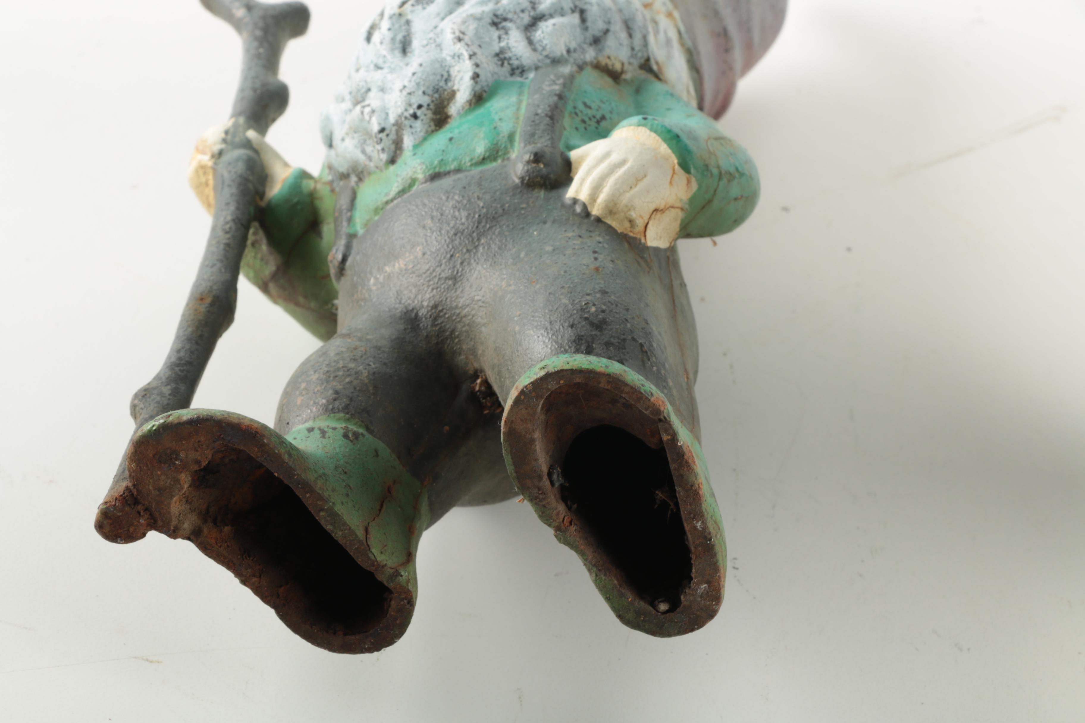 Cast Iron Garden Gnomes