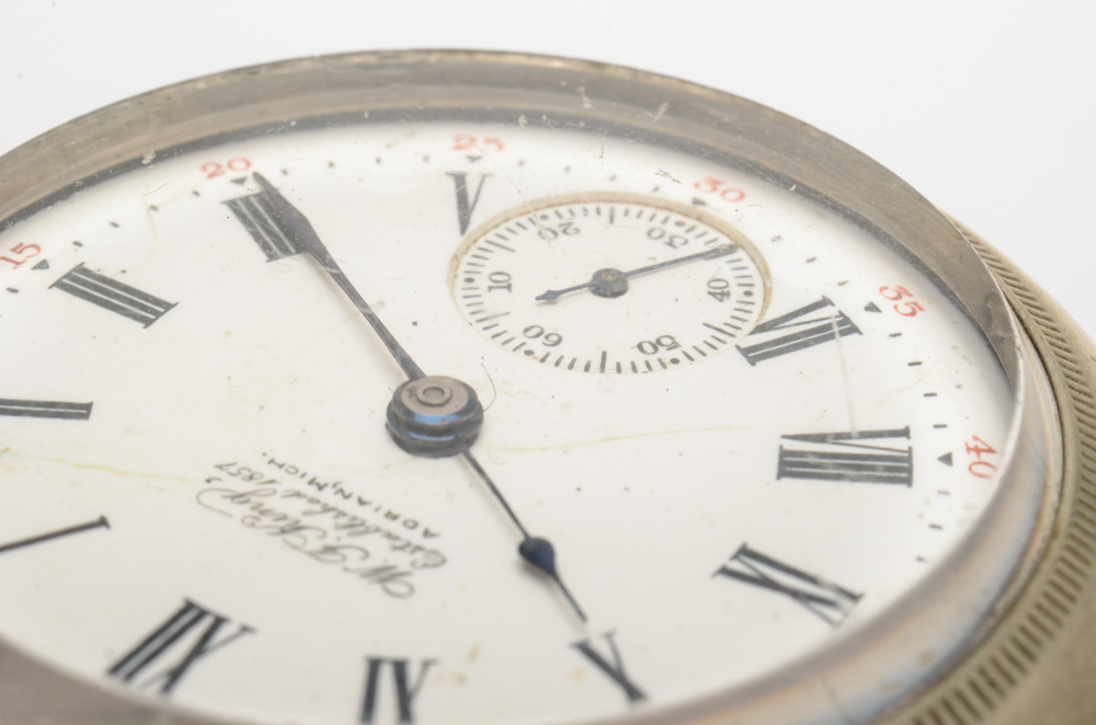 Antique W.F. King Pocket Watch with South Bend Movement