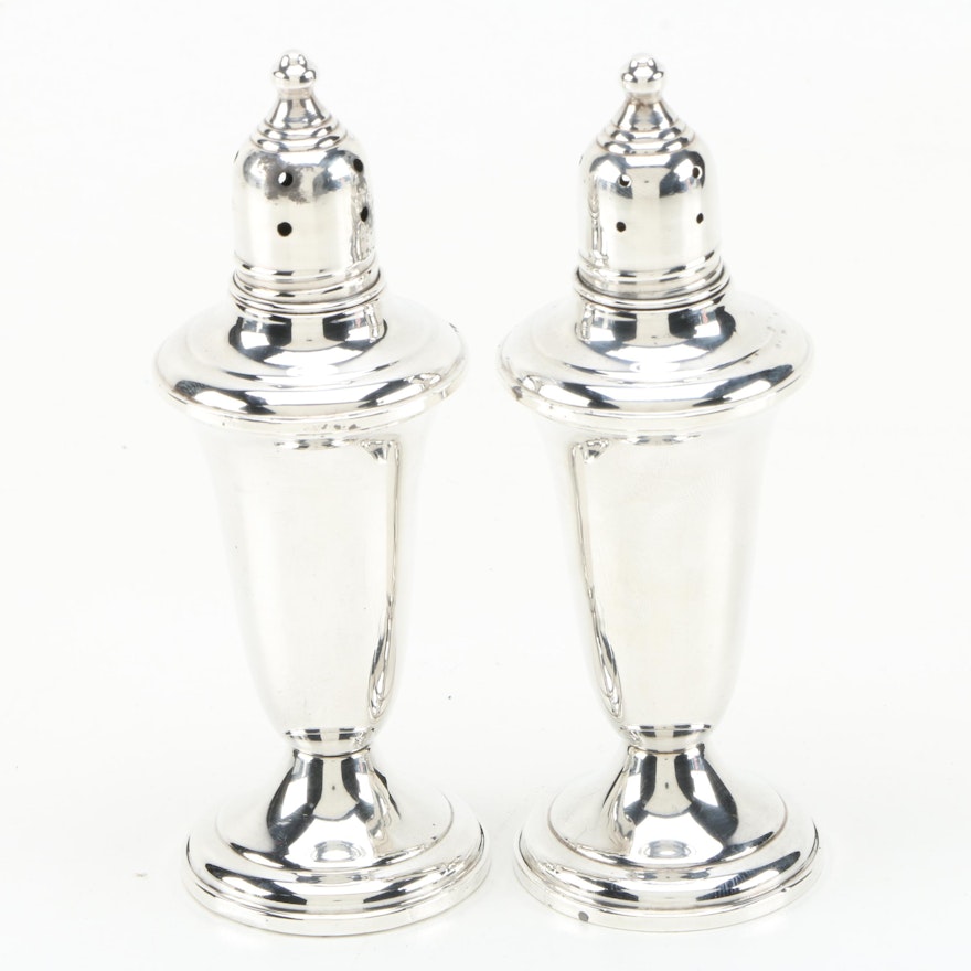 Empire Silver Co. Weighted Sterling Salt and Pepper Shakers