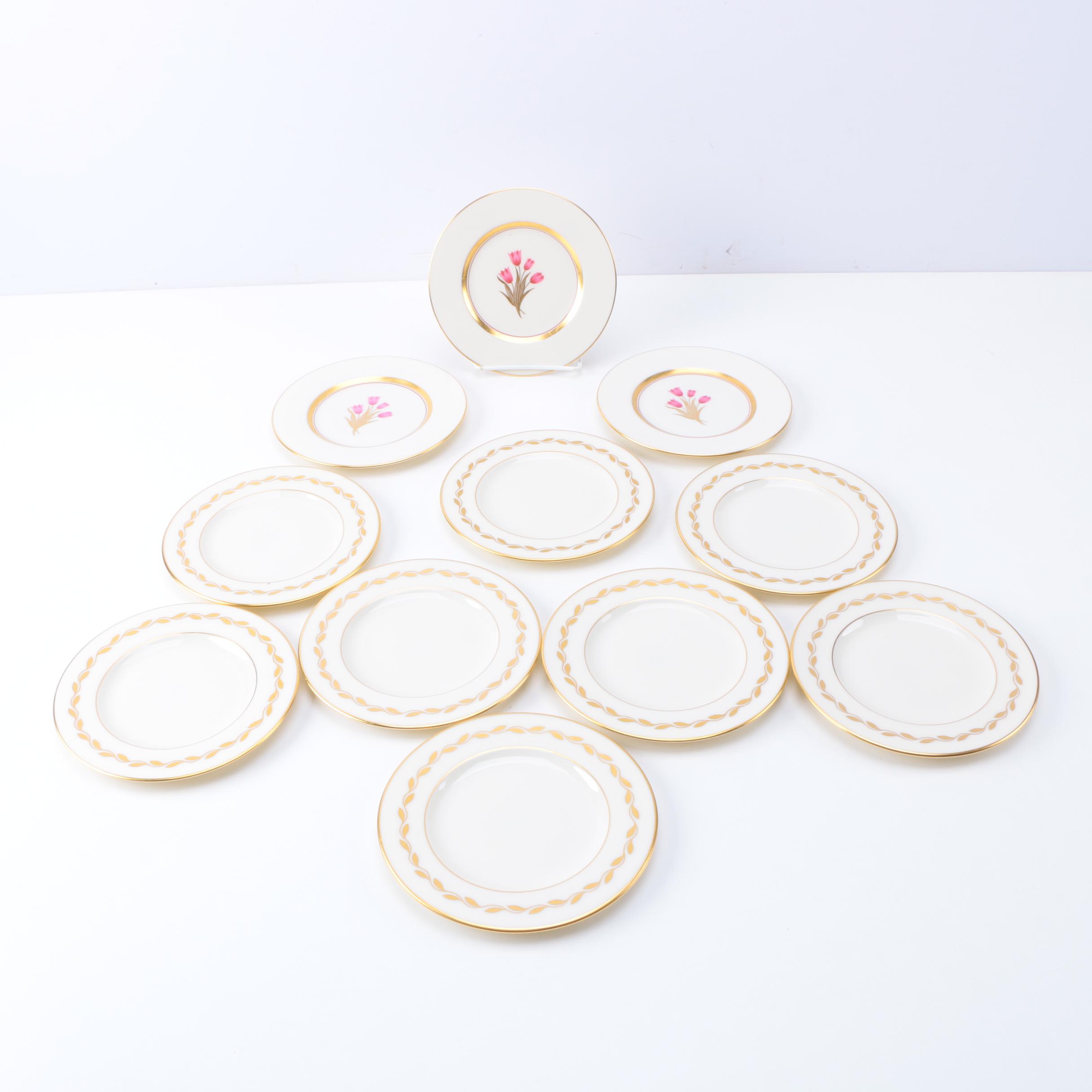 Lenox "Golden Wreath" and "Bradford" Tableware