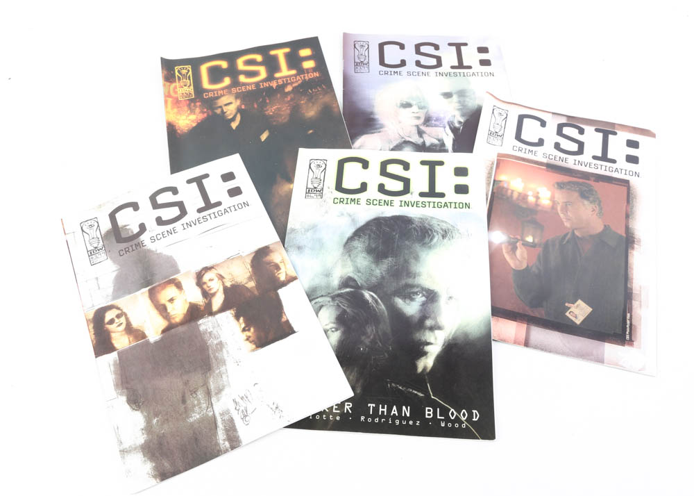 Modern Age Comic Books Featuring Scars, CSI and More