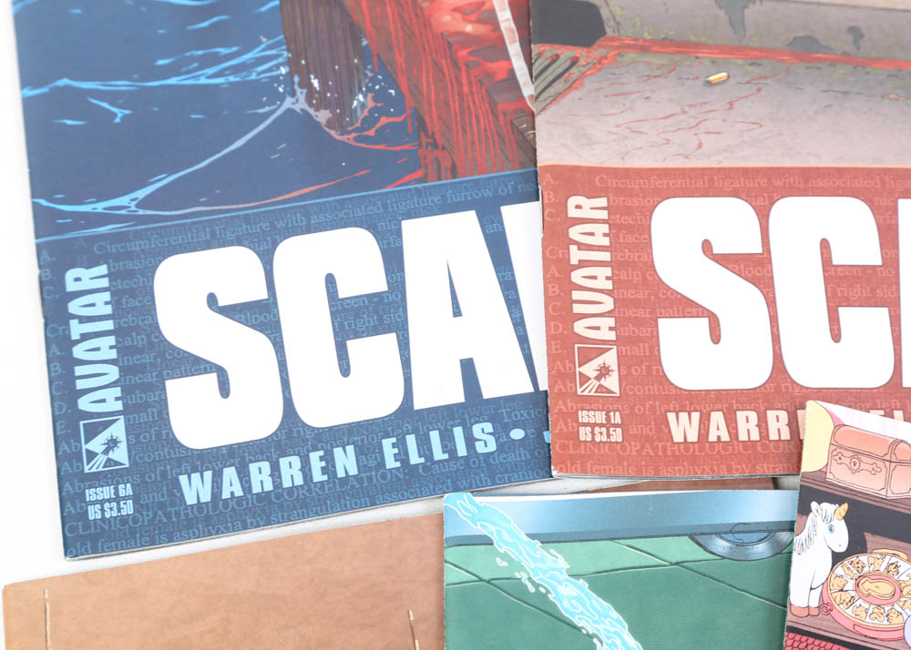 Modern Age Comic Books Featuring Scars, CSI and More