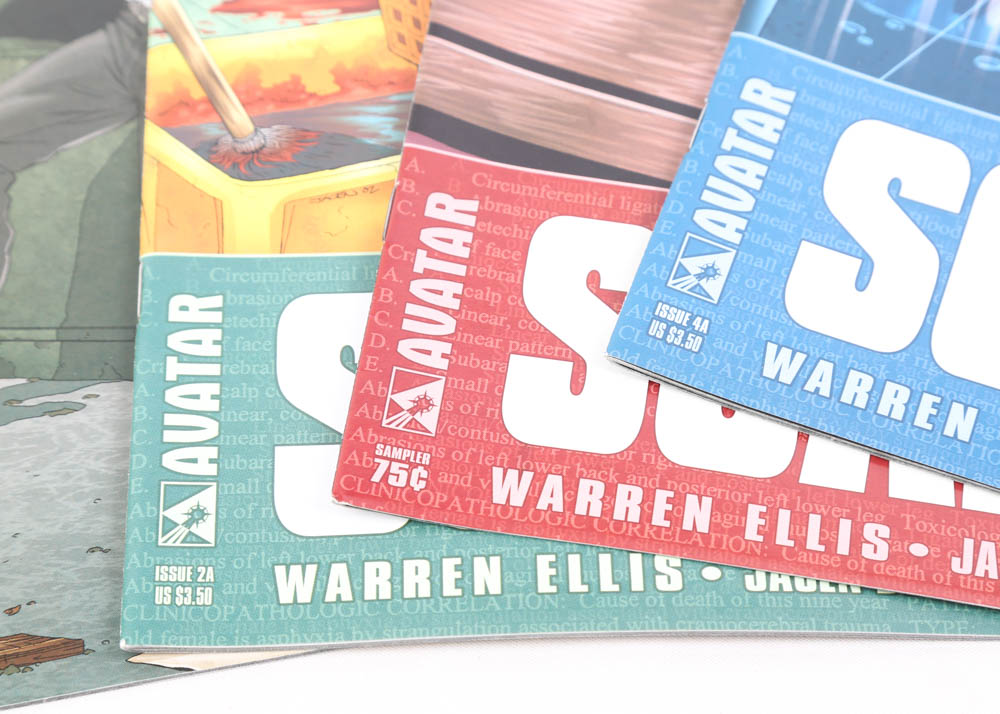 Modern Age Comic Books Featuring Scars, CSI and More