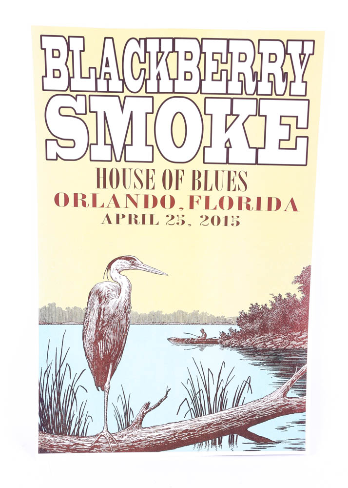 Blackberry Smoke Concert Posters Featuring Signed Poster