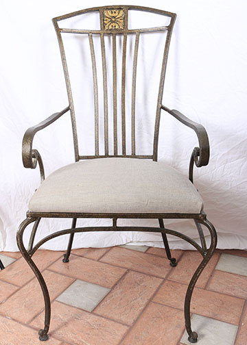 Mosaic Tile Bistro Table and Four Chairs by Hooker