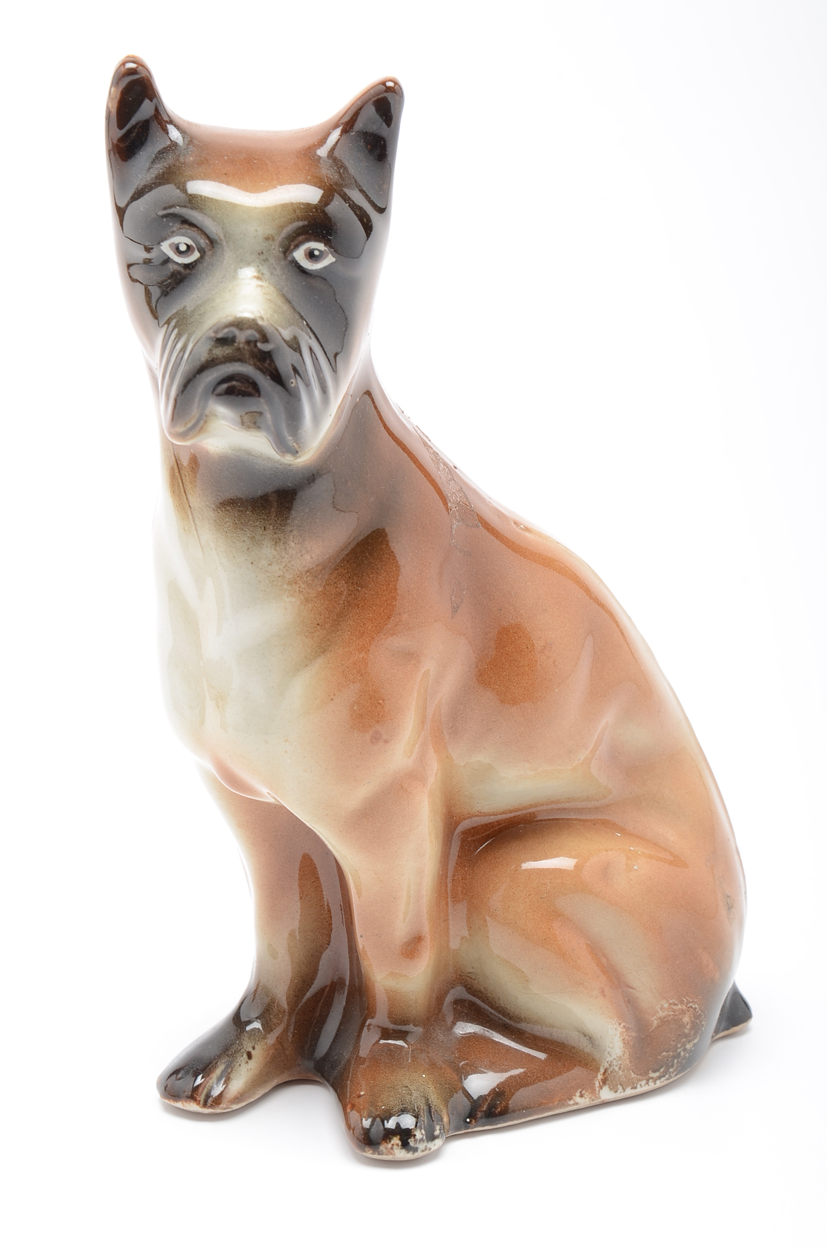 Two Ceramic Dog Figurines