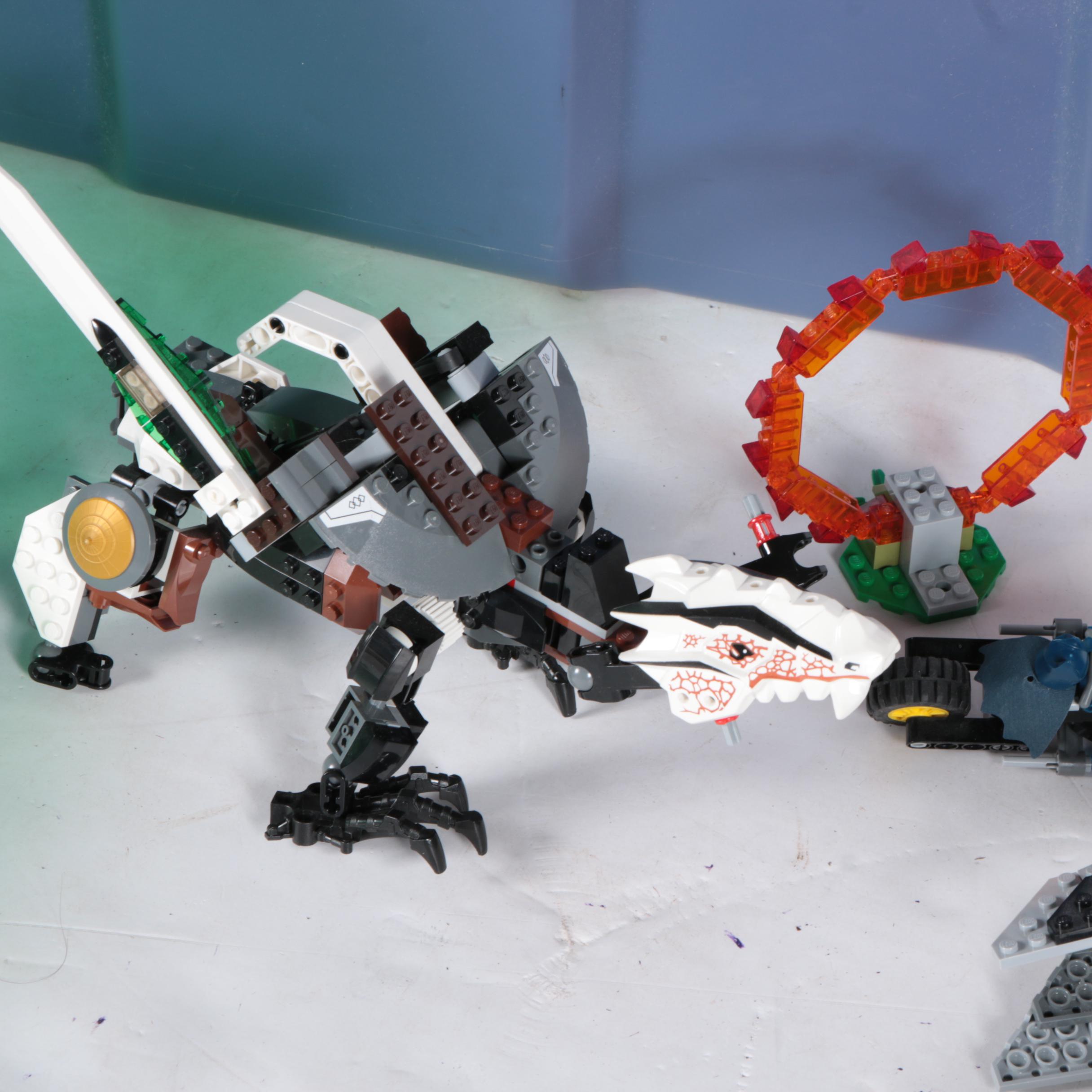 Lego Toy Assortment in Plastic Tub