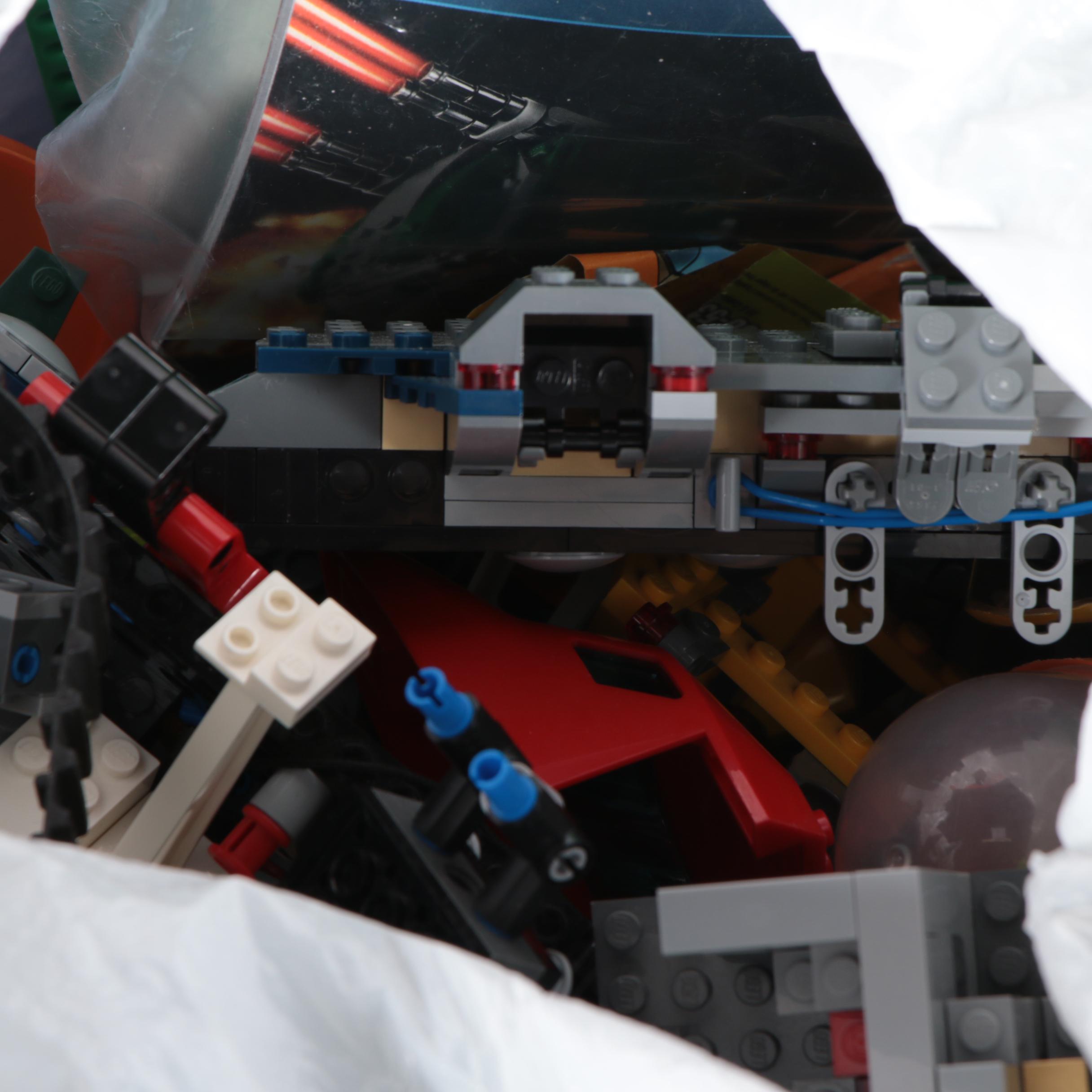 Lego Toy Assortment in Plastic Tub