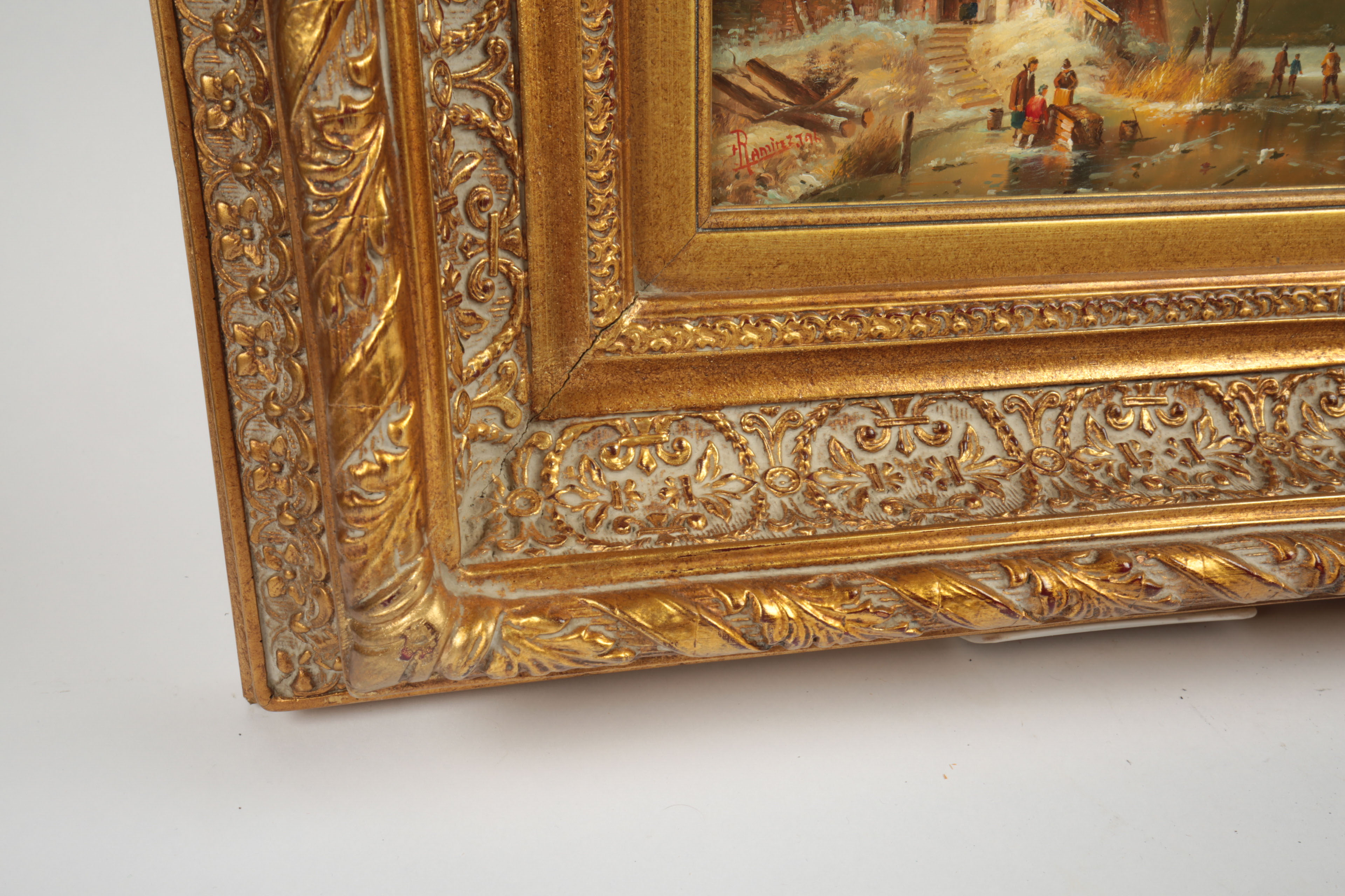 Pair of Henry Ramirez Jr. Signed Oil Paintings