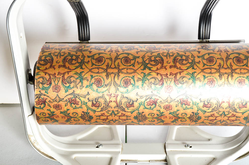 Pair of Commercial Wrapping Paper Rollers