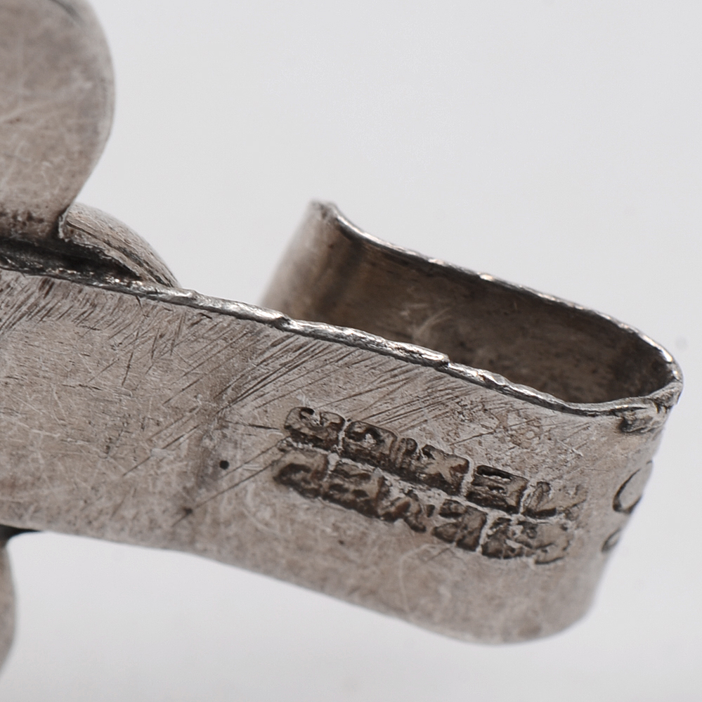 Vintage Mexican 925 Sterling Silver Flower Bracelets