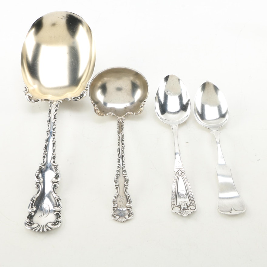 Whiting Manufacturing Co. Sterling Silver Spoons