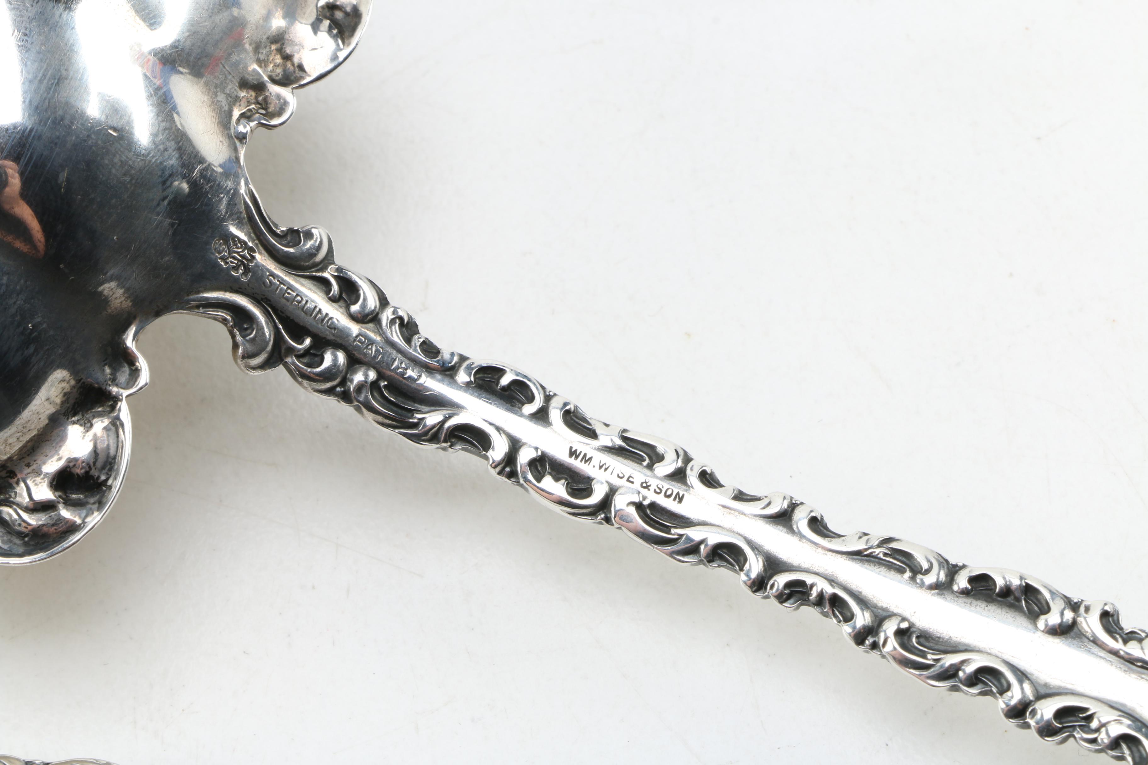 Whiting Manufacturing Co. Sterling Silver Spoons