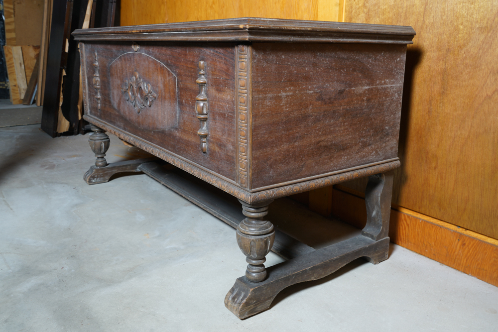 Vintage Italian Renaissance-Style Cedar Chest by Lane