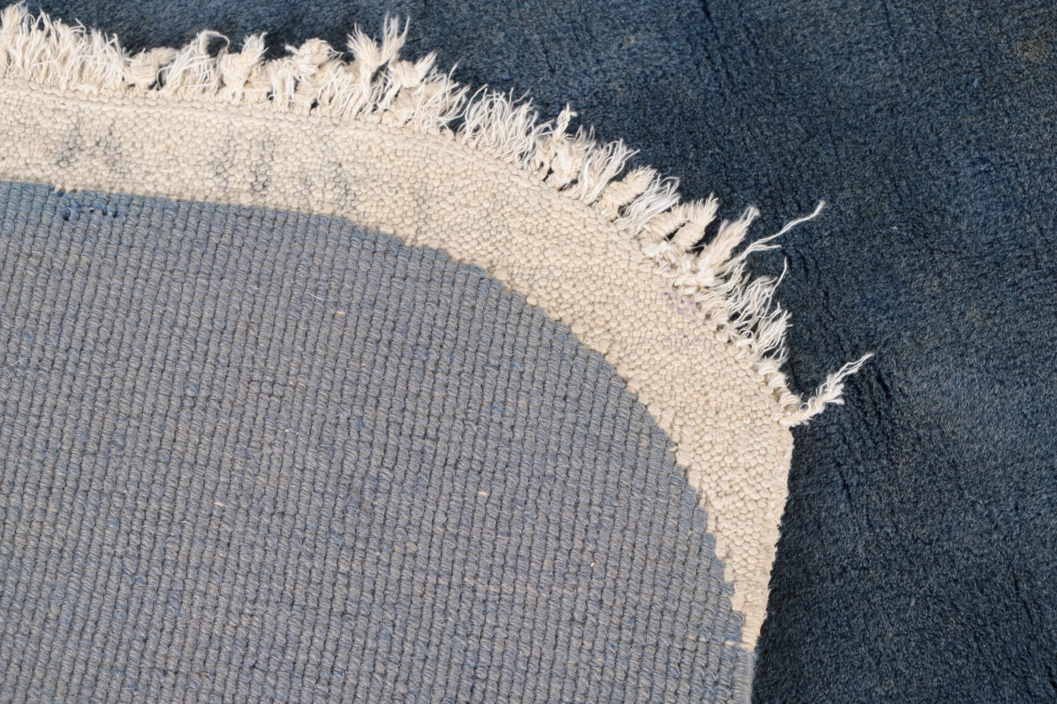 Hand-Knotted Area Rug