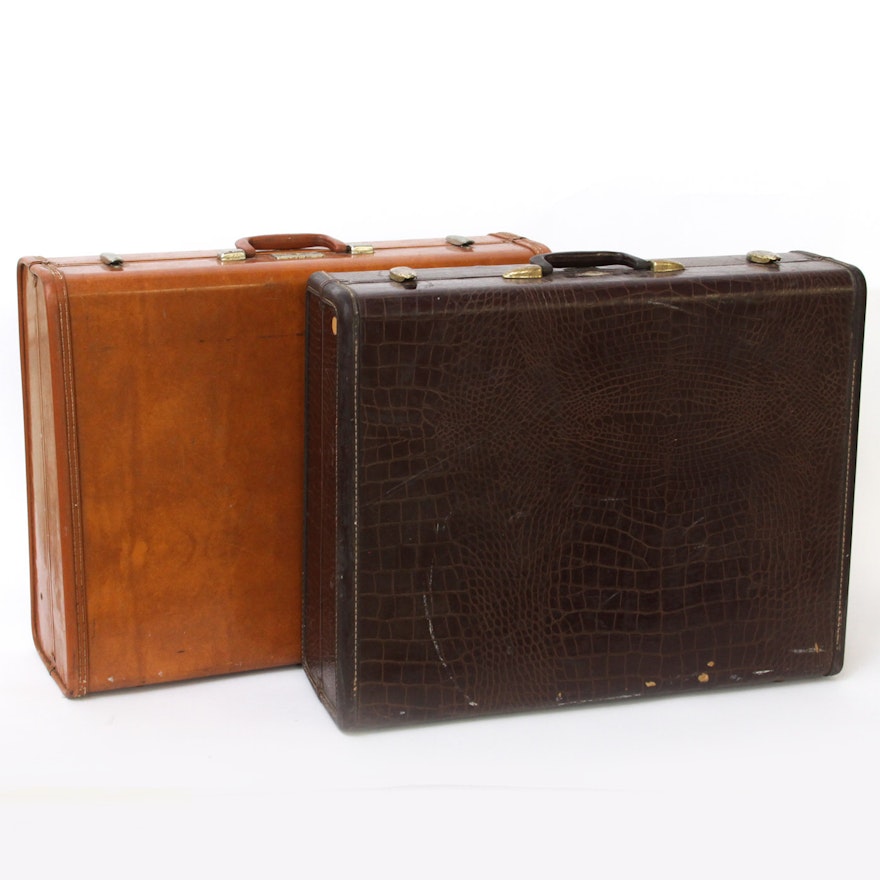 Vintage Leather Briefcases by Shwayder