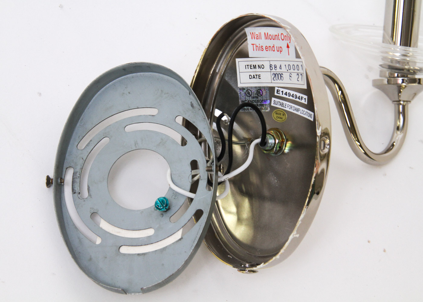 Chrome Sconces With Shades