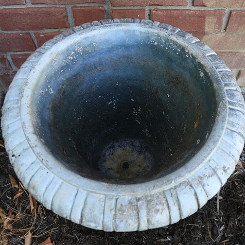 Concrete Urn Planter