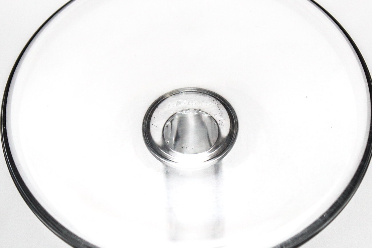 French Lalique "Angel" Champagne Flutes