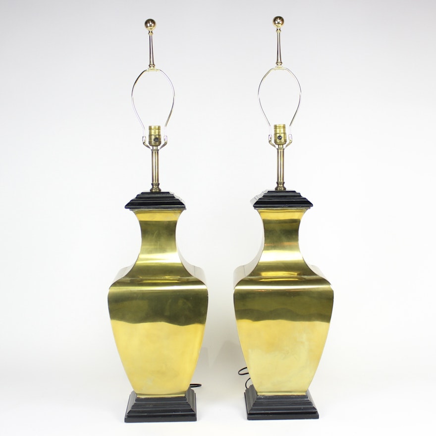 Vintage Brass Table Lamps