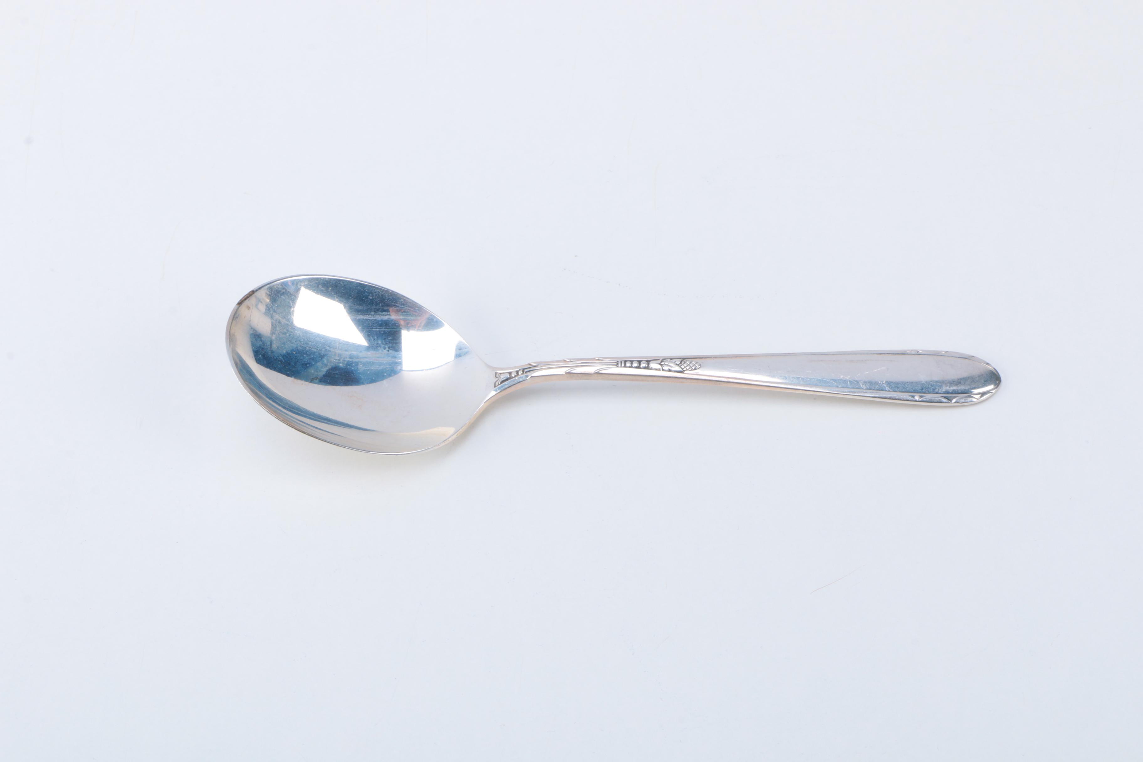 Oneida "Heiress" Sterling Silver Flatware Set