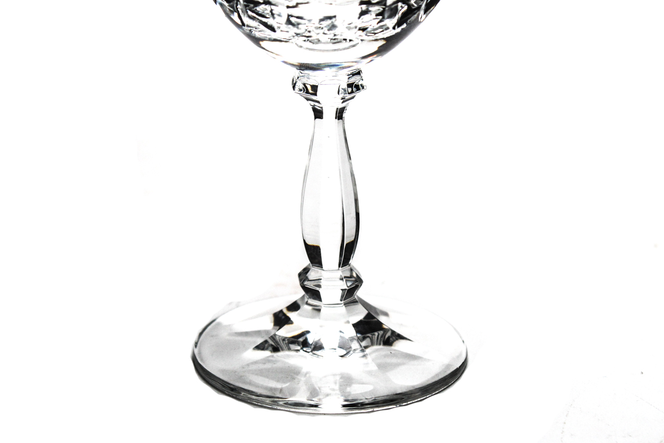 Crystal Wine Goblets and Cordials