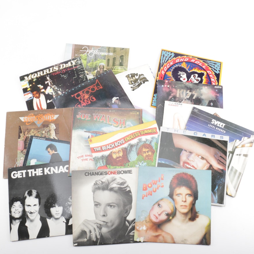 David Bowie, KISS, the Cars and Other Classic Rock/Pop LPs