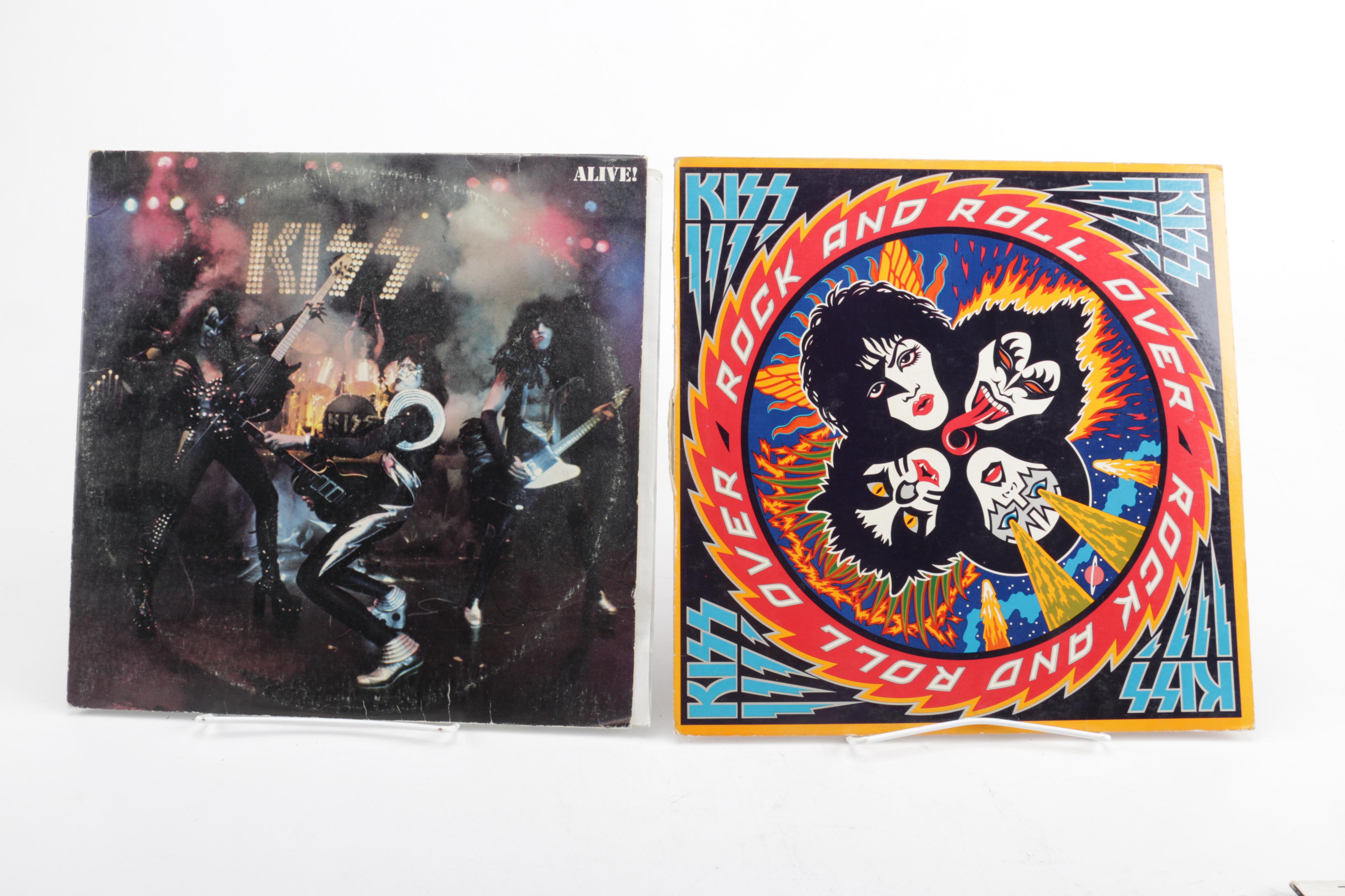 David Bowie, KISS, the Cars and Other Classic Rock/Pop LPs