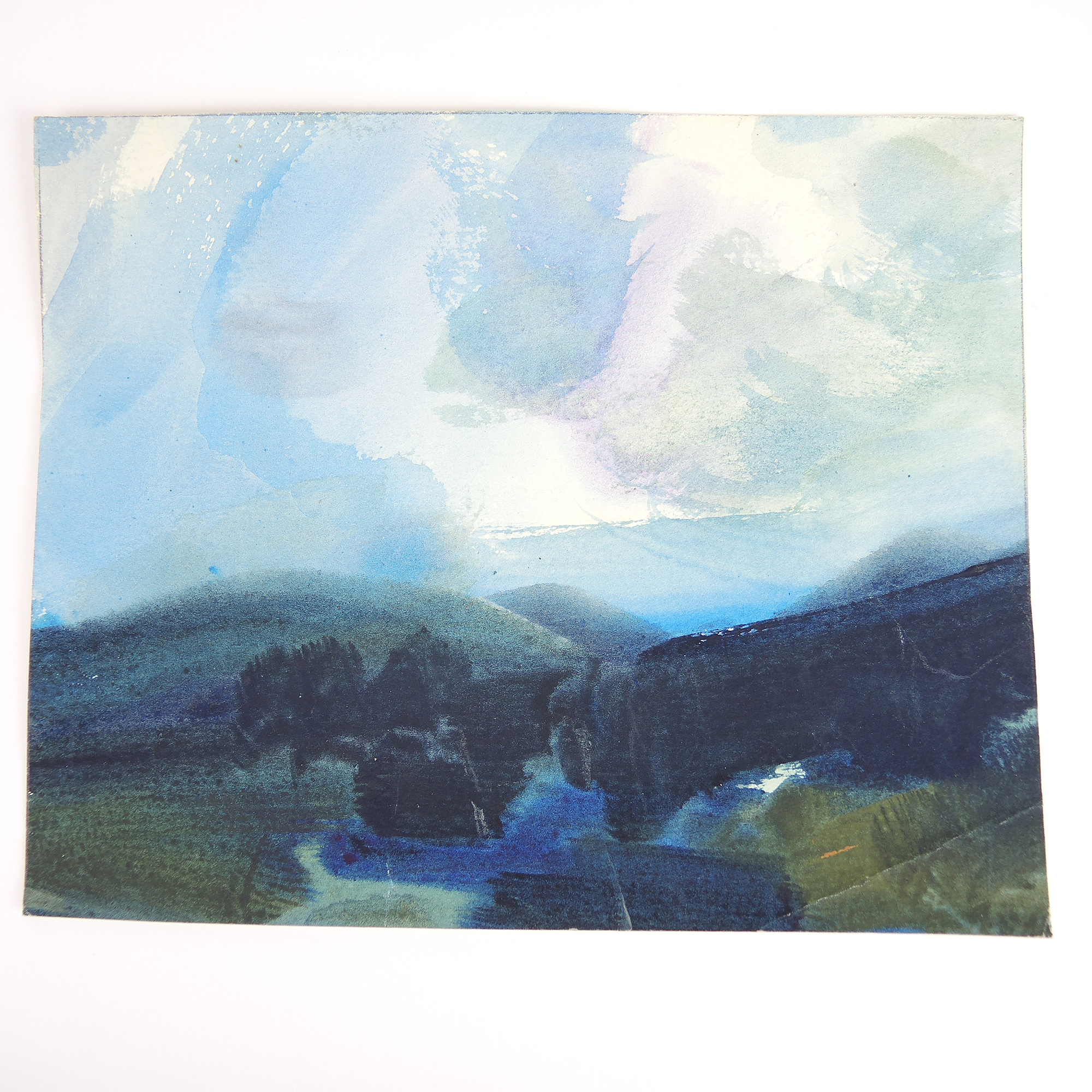 Paul Chidlaw Collection of Watercolor Landscape Paintings