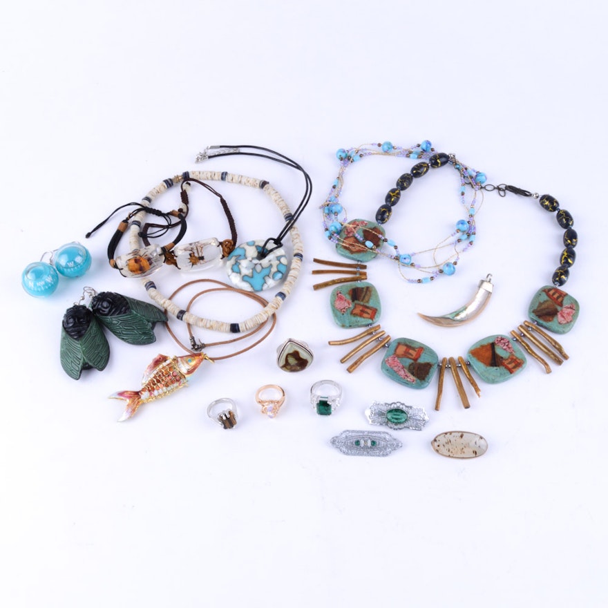 Unique Costume Jewelry Assortment