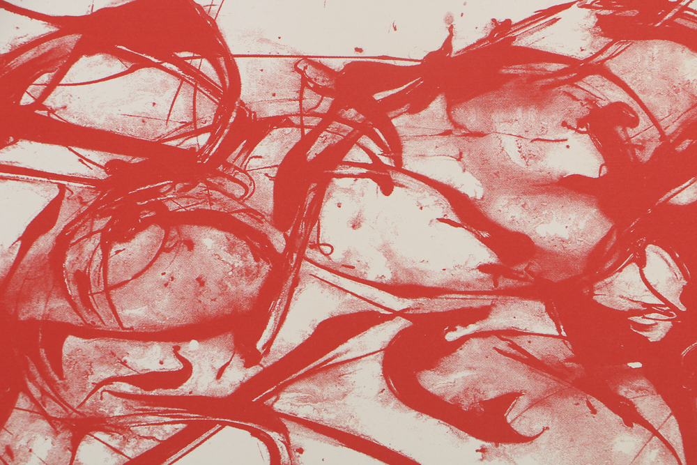 Toshimitsu Imai Screen Print on Paper "Alain Joffrey"