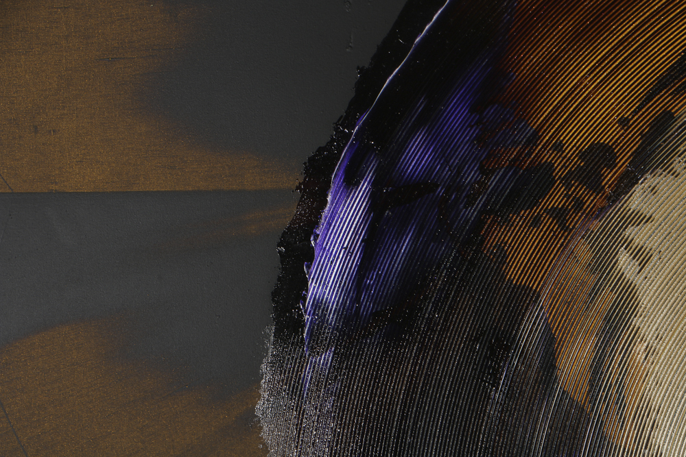 Joseph Drapell Acrylic Painting on Canvas "Mammals in Space"